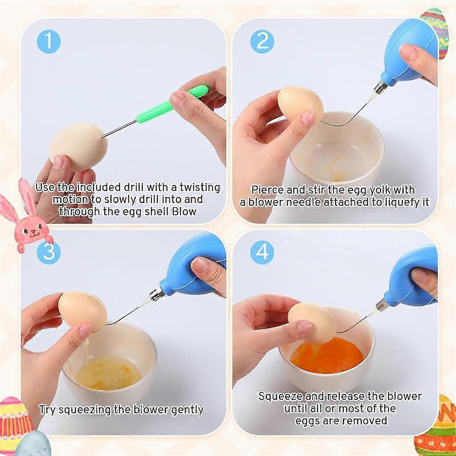 Easter Simple Egg Beater Empty Egg Beater Tool Ukraine Egg