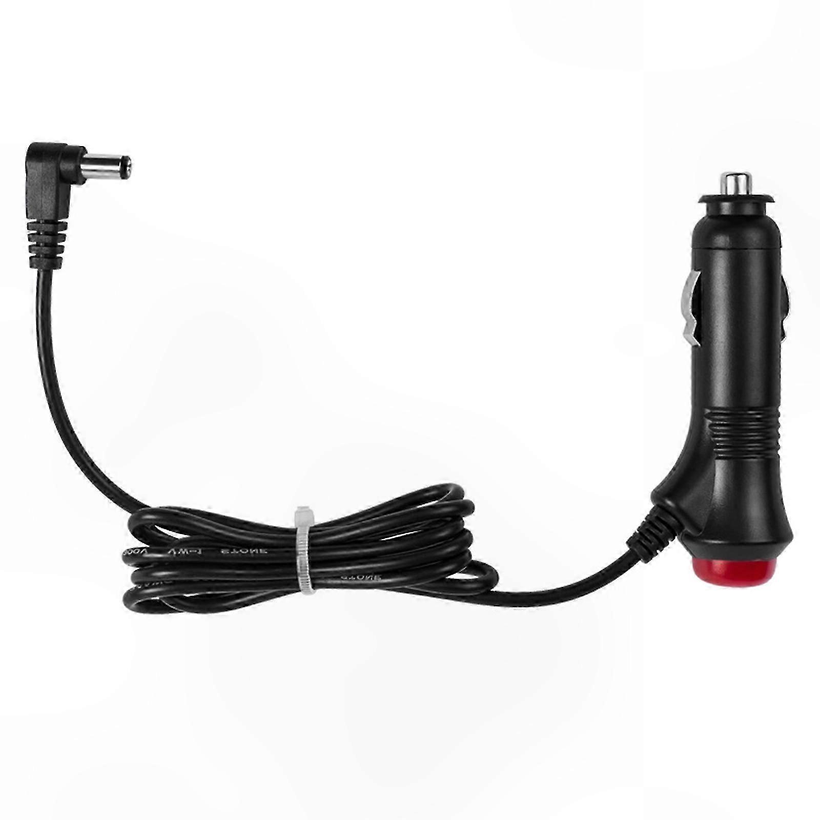 Switchable 12V Adapter Cable with Right-Angle Connector - Ideal for Dash Cameras and GPS Devices