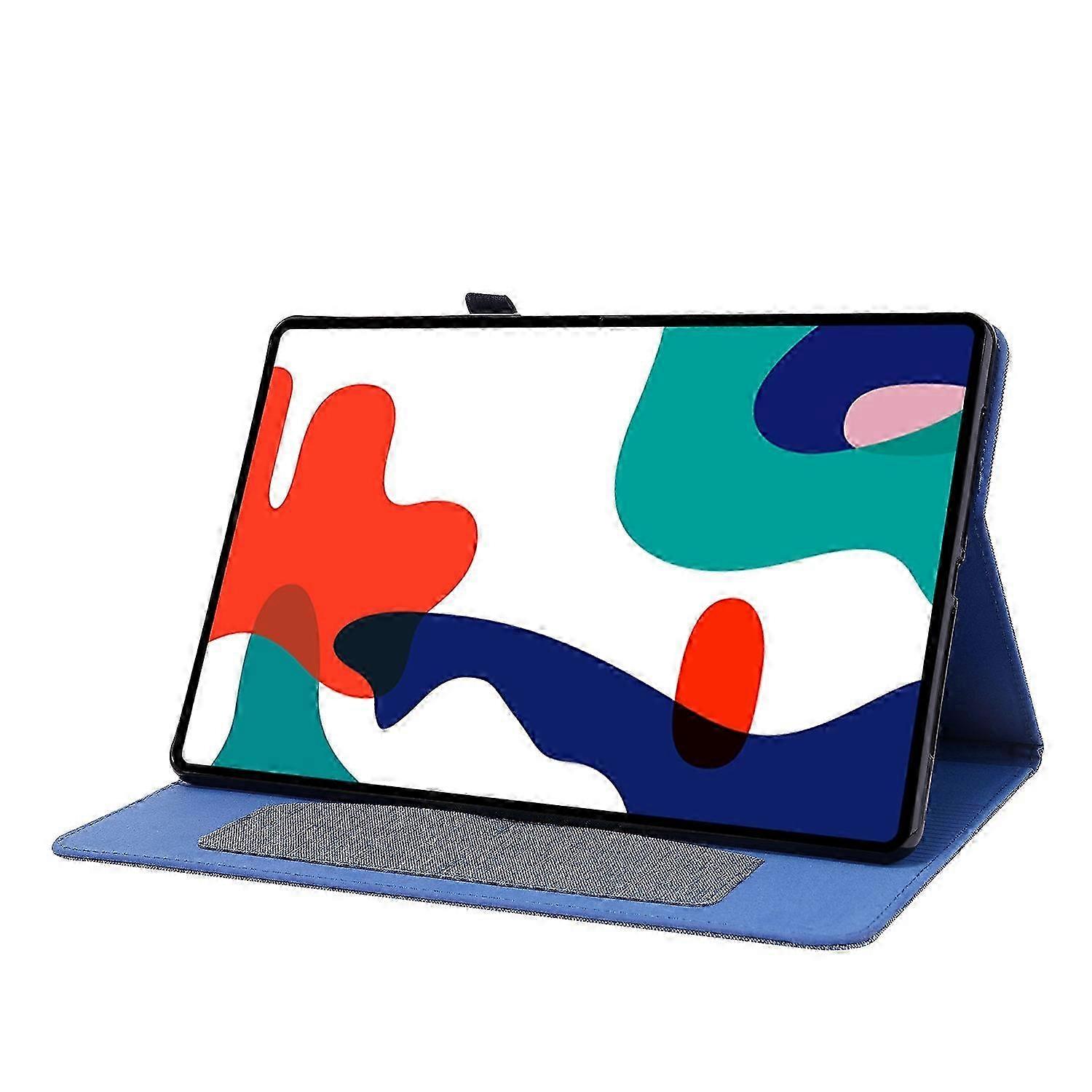 For Huawei MatePad Pro 12.6 2021 Horizontal Flip TPU + Fabric PU Leather Protective Case with Name Card Clip 2025