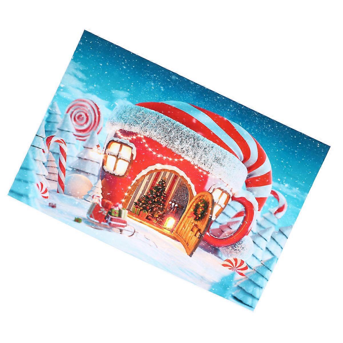 Background Cloth Photo Backdrop for Decor Christmas Party Hanging Tapestry