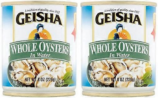 Geisha Whole Oysters in Water 2 Pack