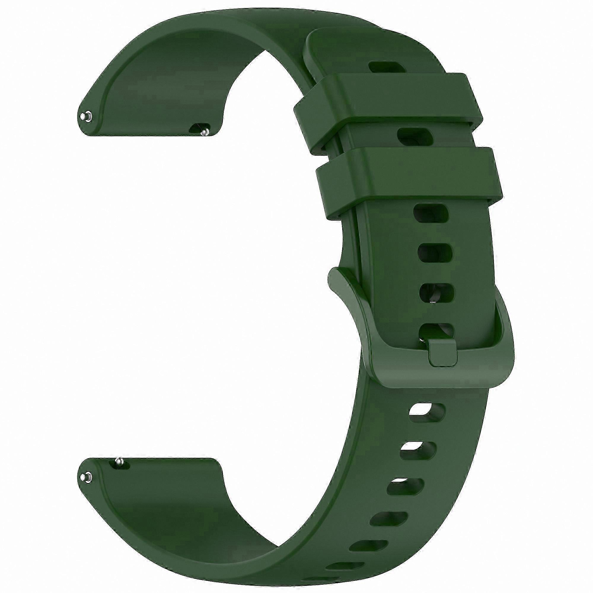 20mm Quick Release Silicone Watch Band for Garmin active 5 Replacement Strap