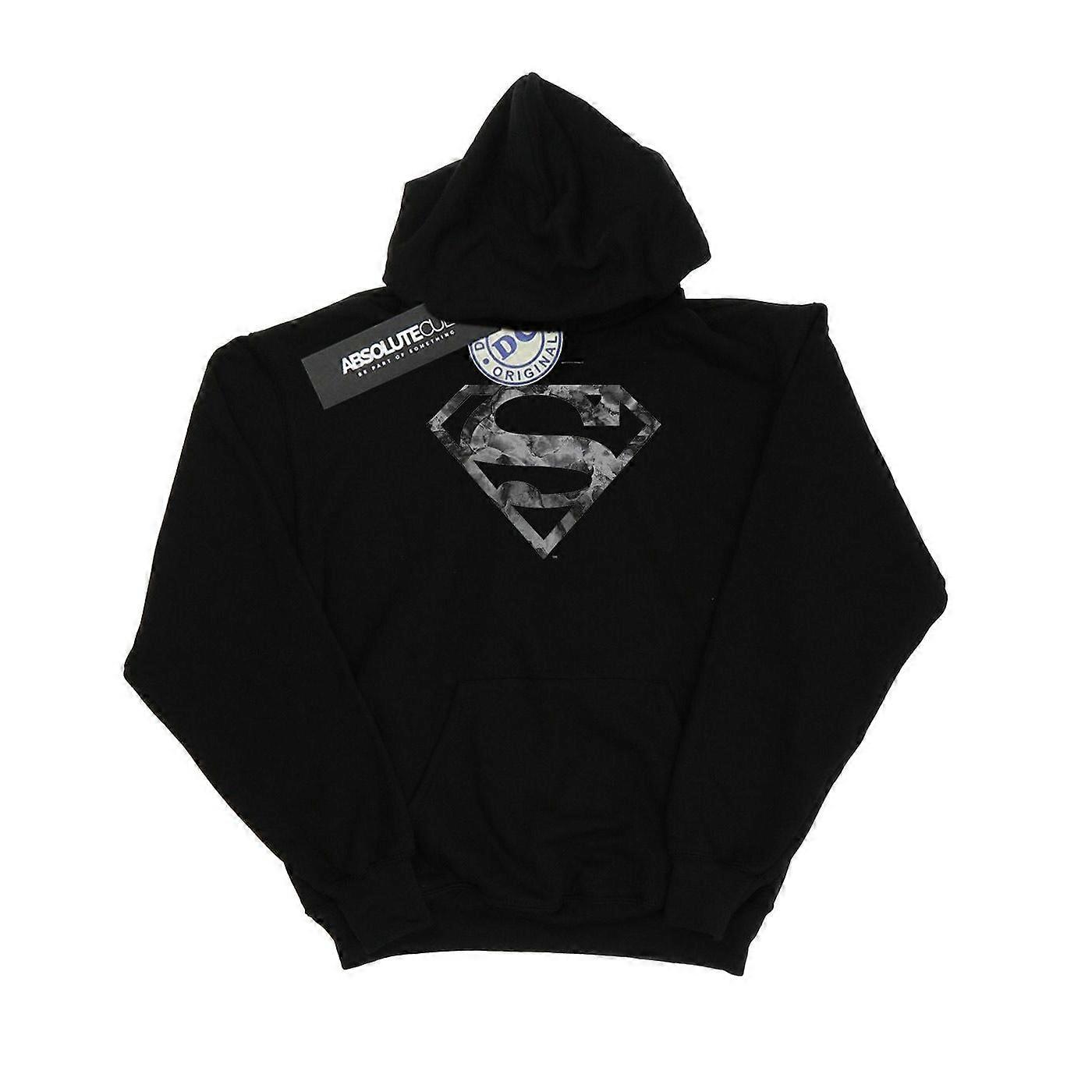 DC Comics jenter Superman marmor Logo Hettegenser
