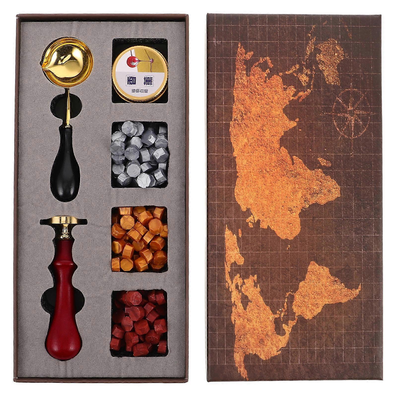 Wax Seal Kit Wax Sealing Set for Decoration 3Sets