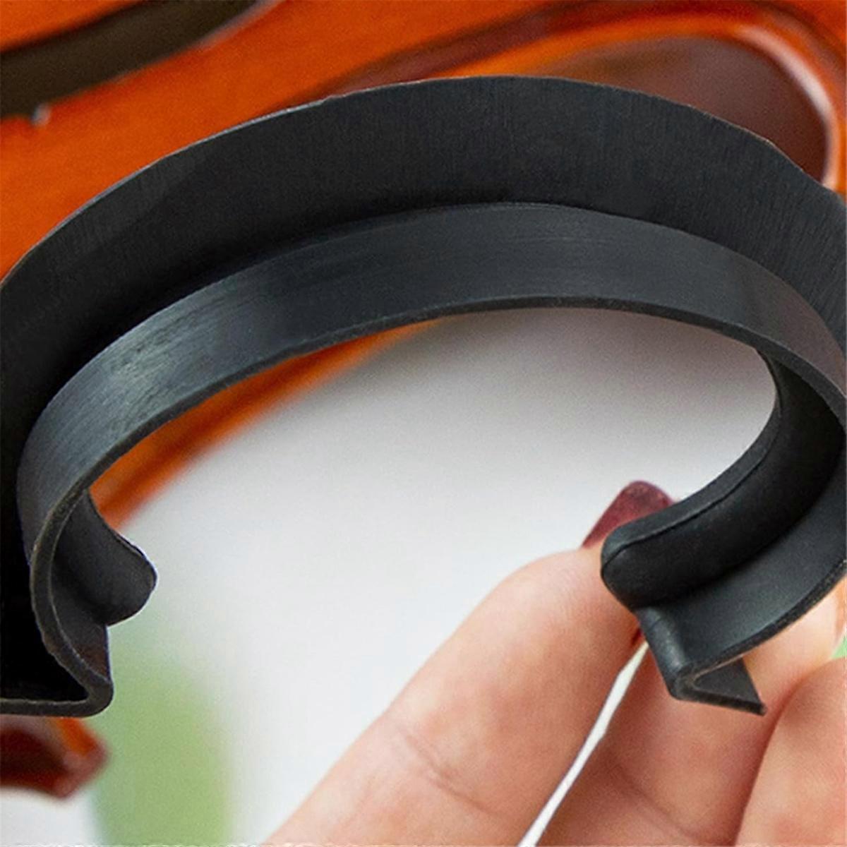 C Clip Protector, Violin Protective Sleeve Rubber C Clip Protector Side Panel Cover Clip Violin Replacement Accessory