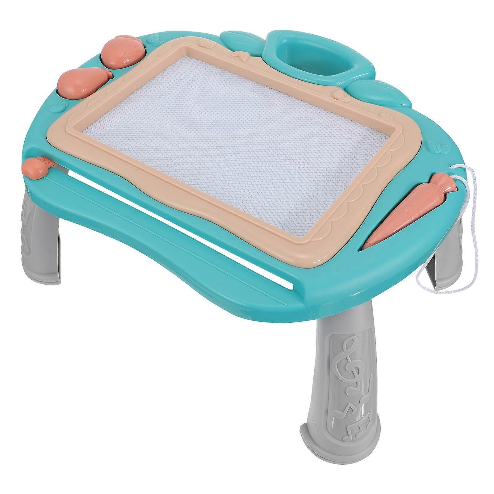 Erasable Drawing Board Children Toy for Drawing Green Plastic Creativity Development 1Set