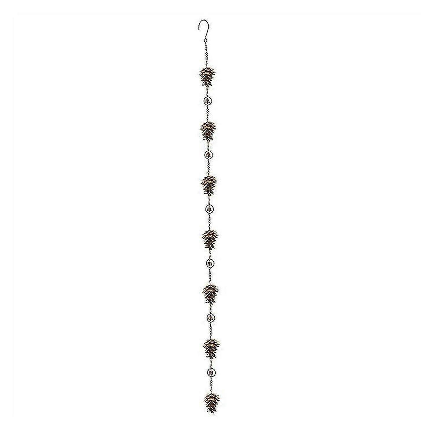 Pine Cone Shaped Rain Chain, Pine Cone Decorative Hanging Chain