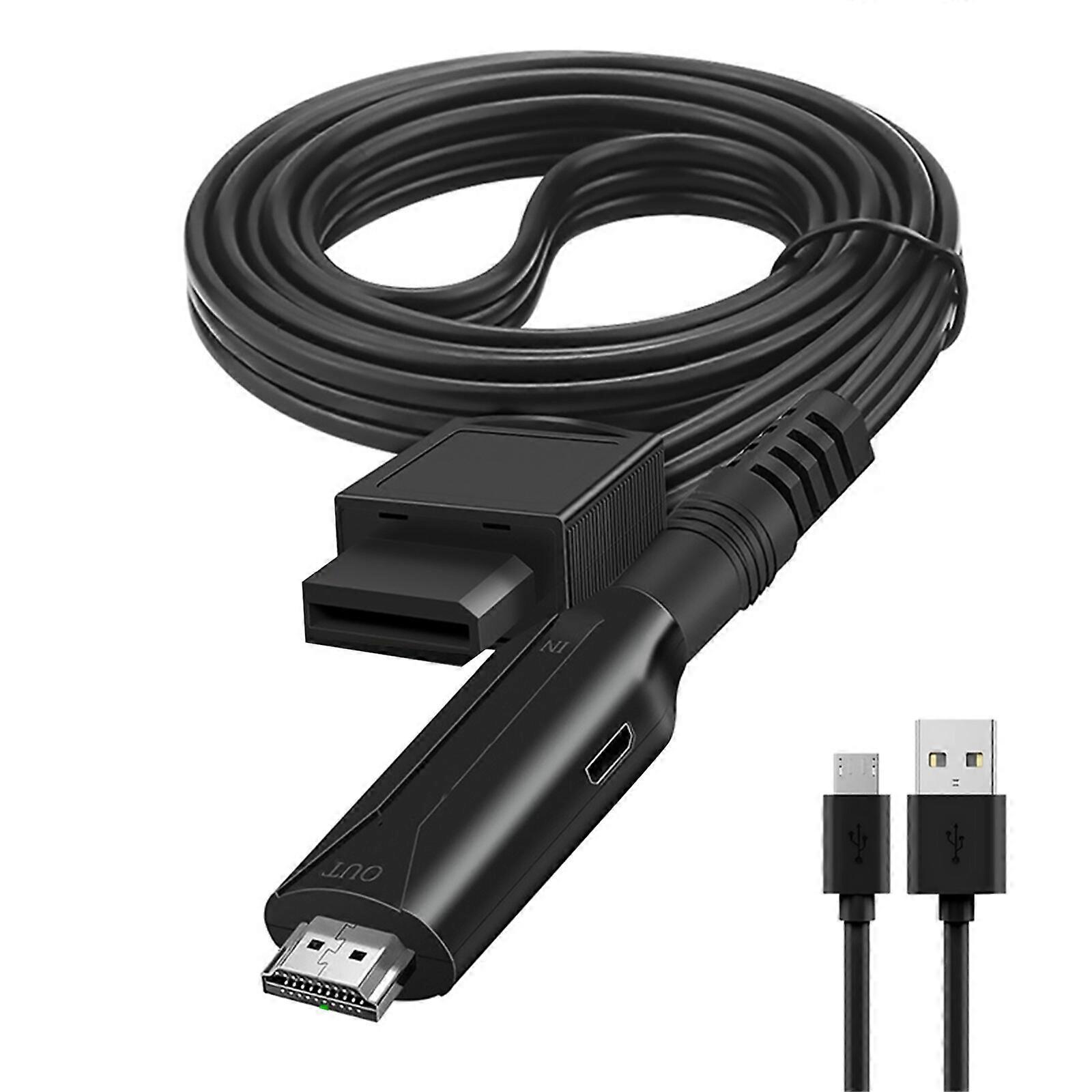 1 Pcs USB Cable Wire Durable Replacement For WII to HDMI Converter Adapter