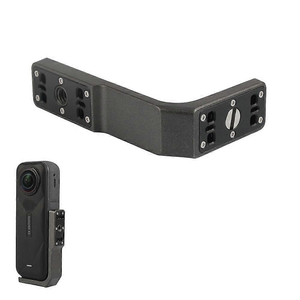 Compatible For Insta360 X5 / X4 / X3 Camera Mount Horizontal Vertical Aluminum Alloy Anti Shake Mounting Bracket