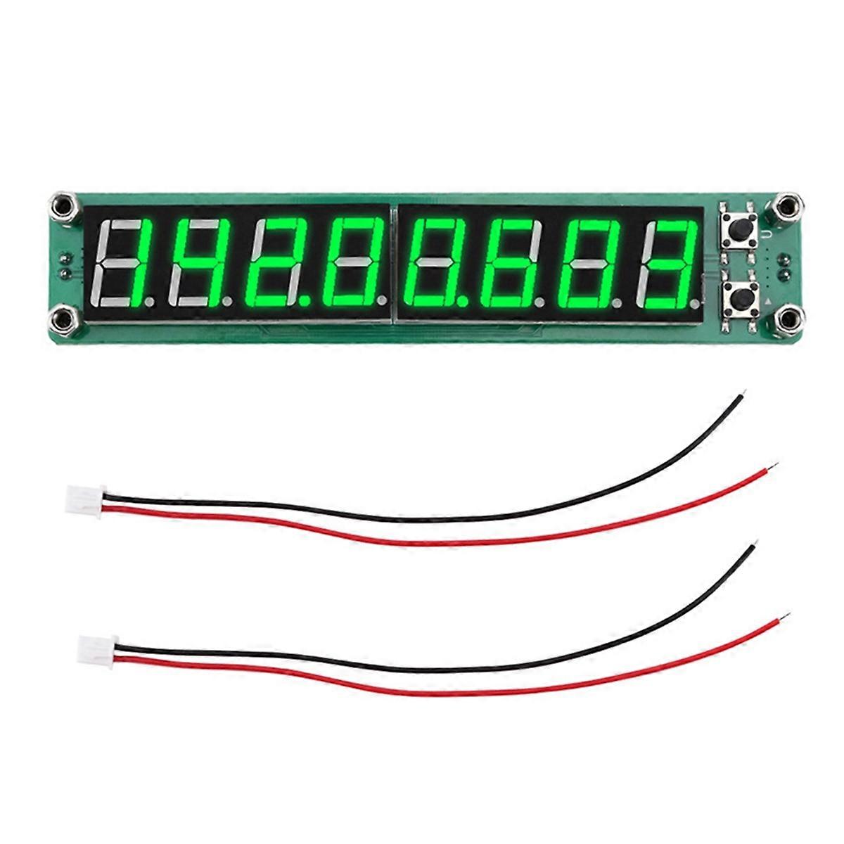 0.1-1200MHz Signal Frequency Counter Cymometer Meter,Green Light