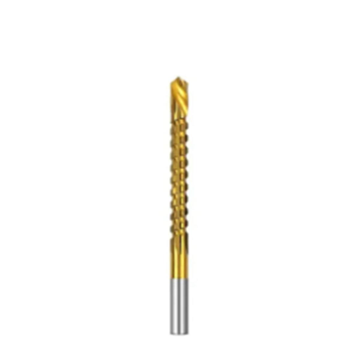 6.5mm Titanium Coated Drill Bit Spiral Jagged Saw Drill Bit