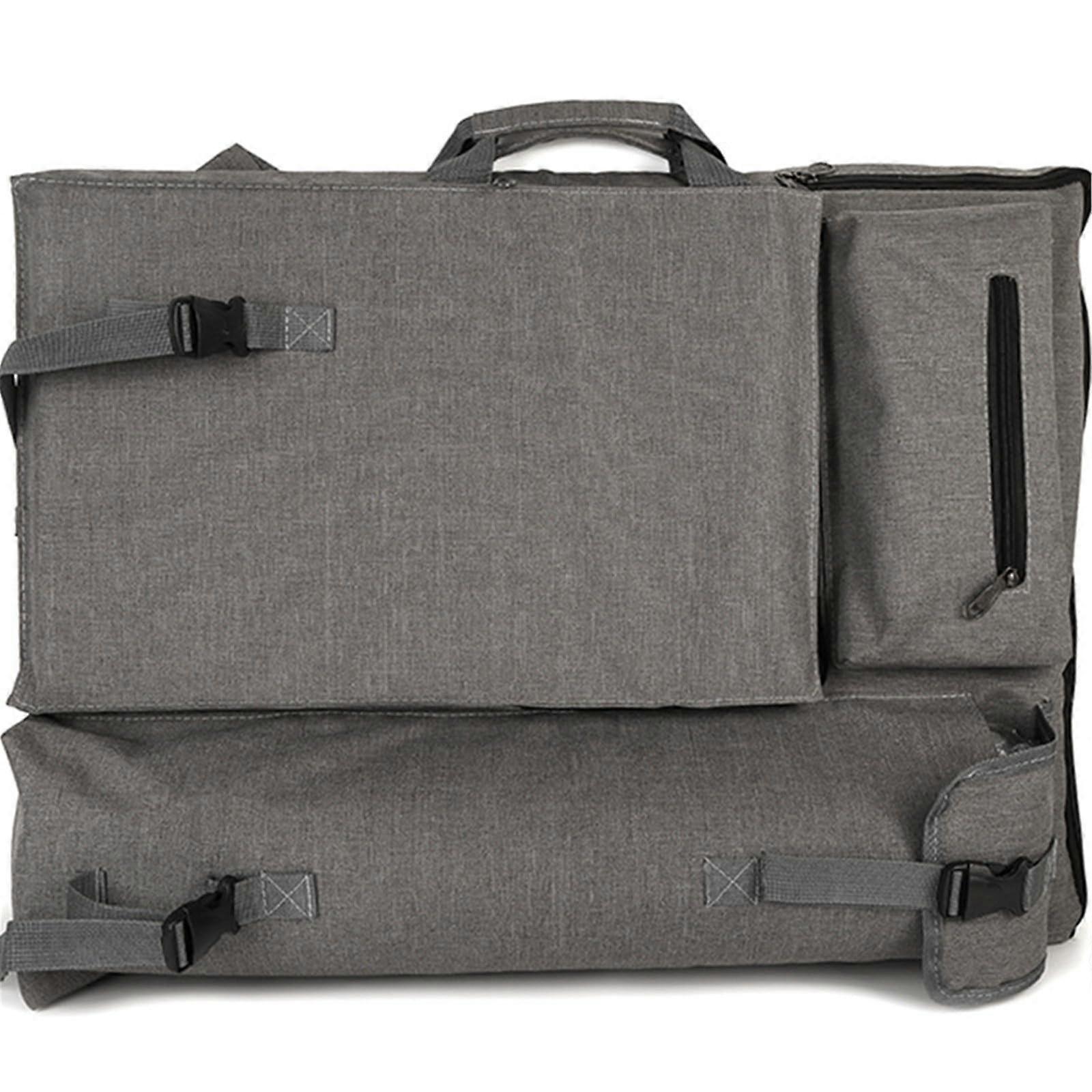 Painting Board Bag Drawing Bag Sketchpad Bag Shoulder Bag 4K Art Case Bag 65cm Grigio