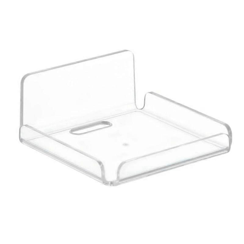 Acrylic Floating Shelf for Security Cameras,Baby Monitors,Plants-4in