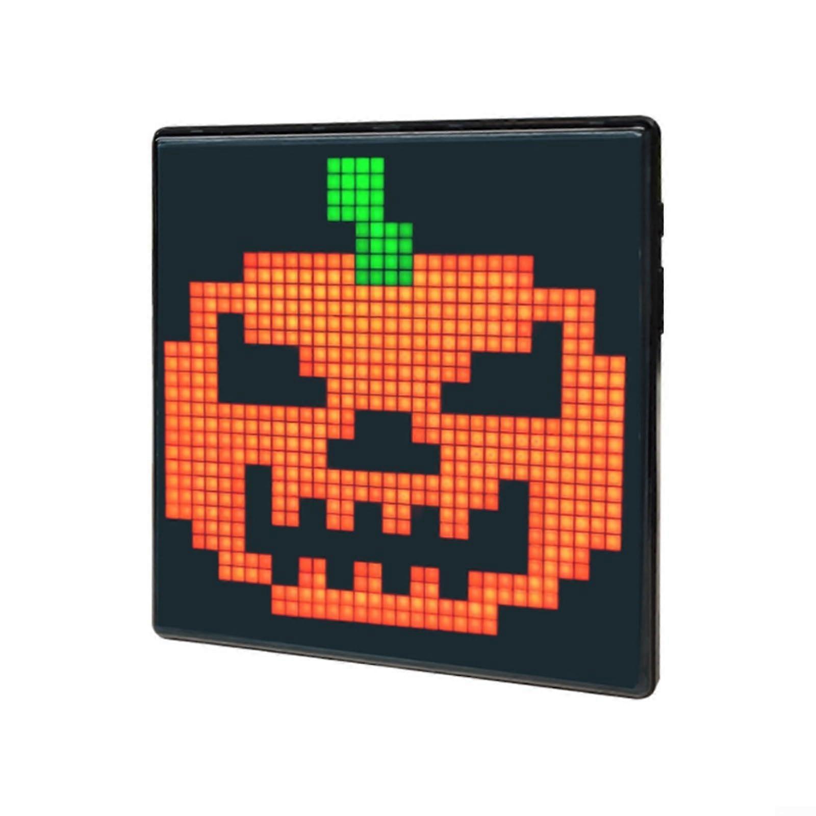 Pixel Art Digital Picture Frame, 32x32 LED Display, Programmable Pixel Art LED, Digital Alarm Clock, 16x16 Pixel Option