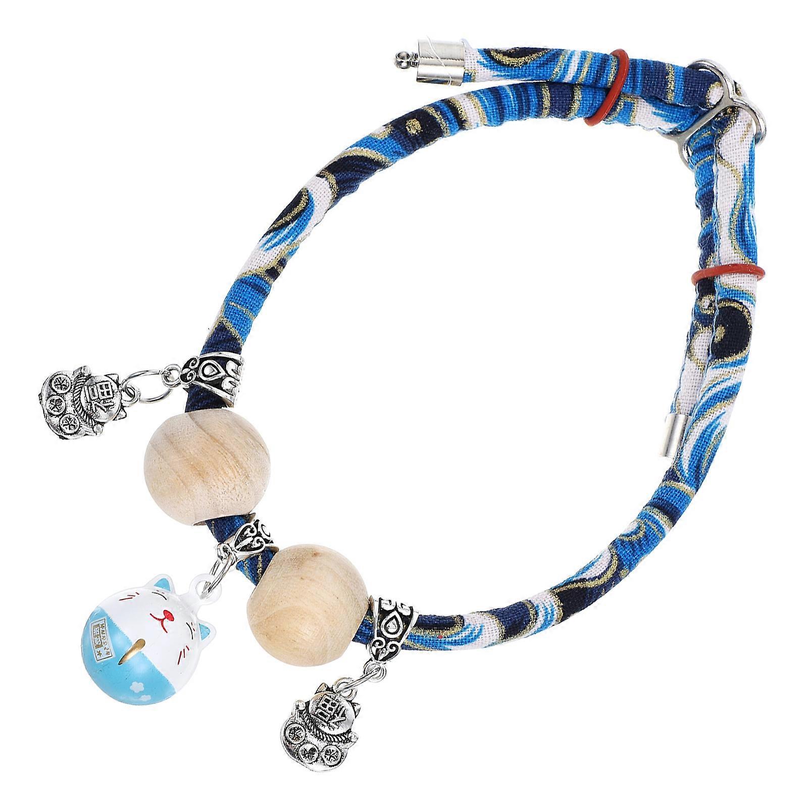 Pet Collar Breakaway Cat Collar for with Bell Adjustable Safety Design