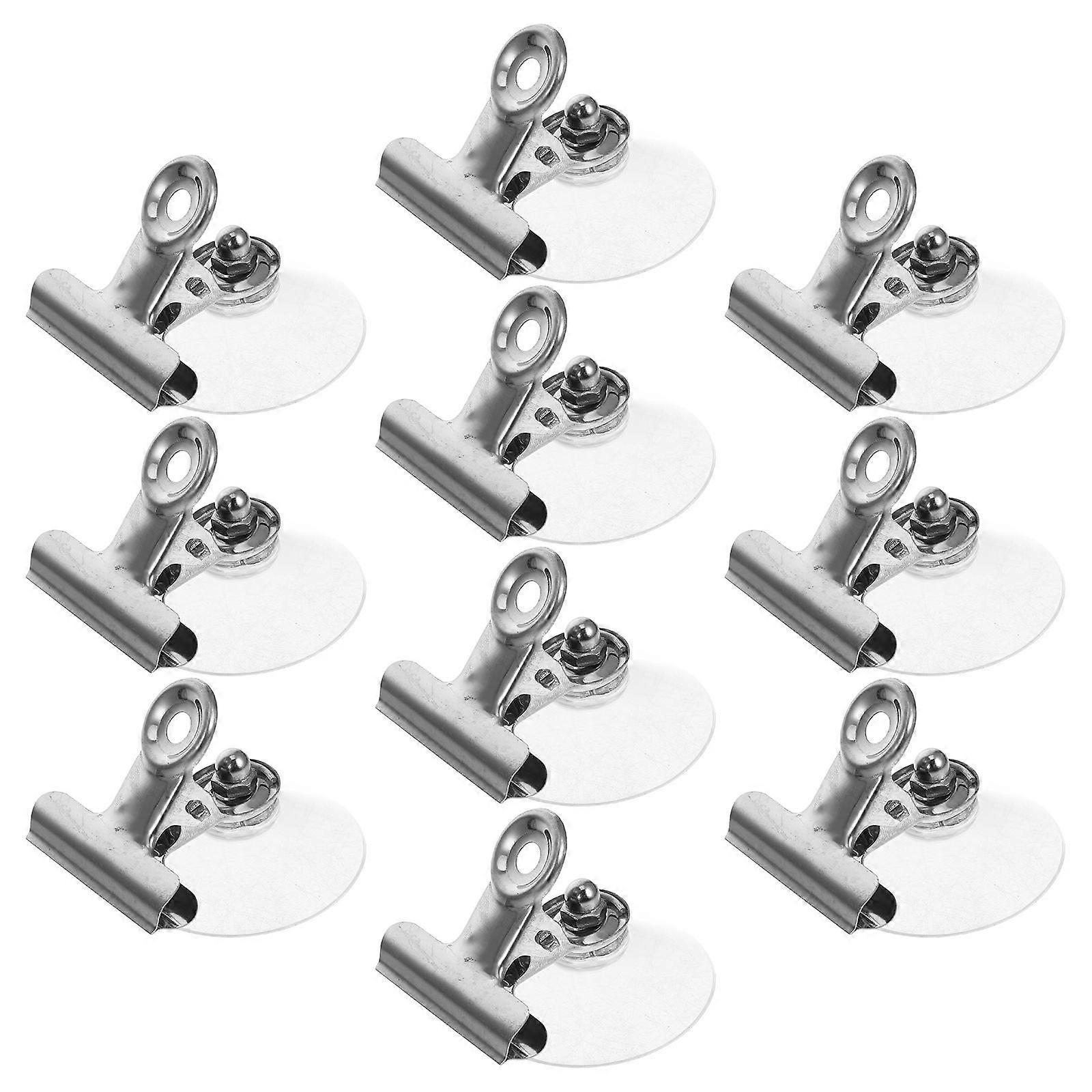 Round Suction Cup Clamps for Organizing Space in Home Use Office Use Car Use 10Pcs