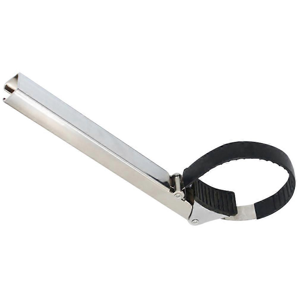 Nonslip Belt Type Adjustable Wrench 2Pcs 19X5cm Essential For Repair Durable Use Workshop
