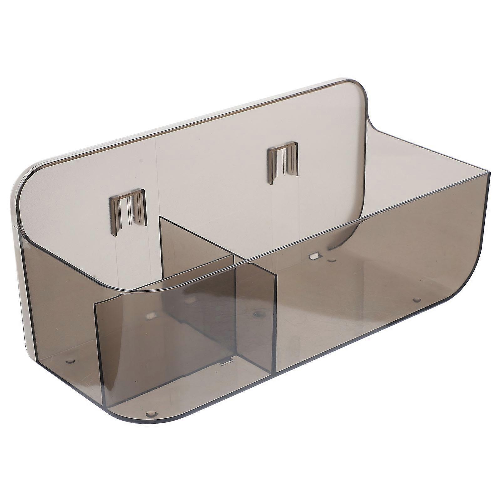 Makeup Organizer Wall Mounted Storage Box for Cosmetics 4Pcs