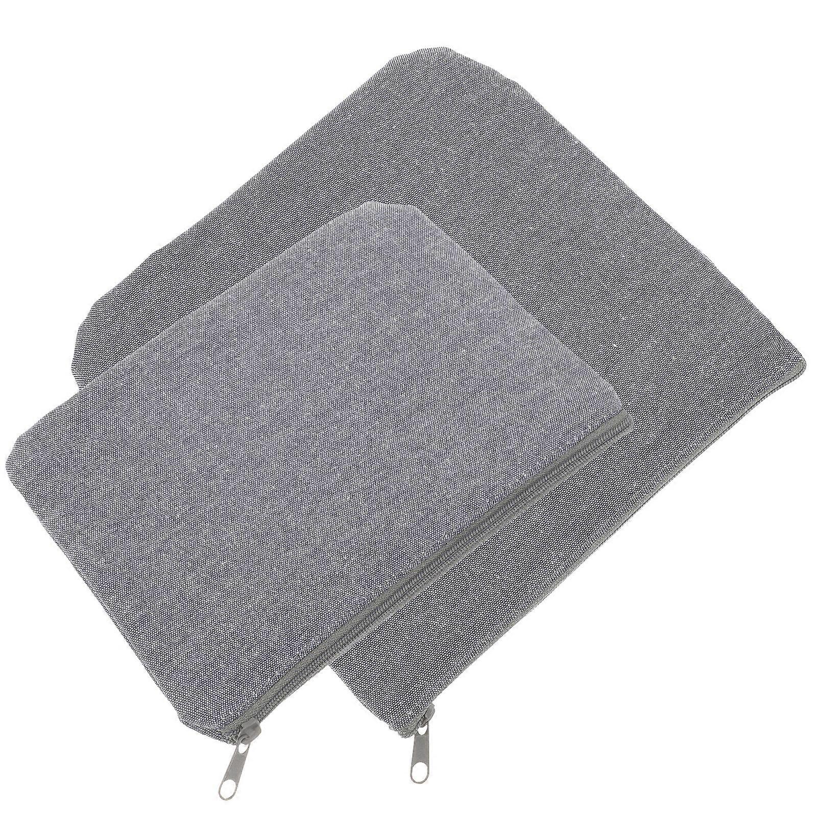 Portable Reusable Sandwich Bag Dark Grey 6Pcs Ideal For Food Storage Snacks Cookies Suitable For Camping Hikes and Barbecues
