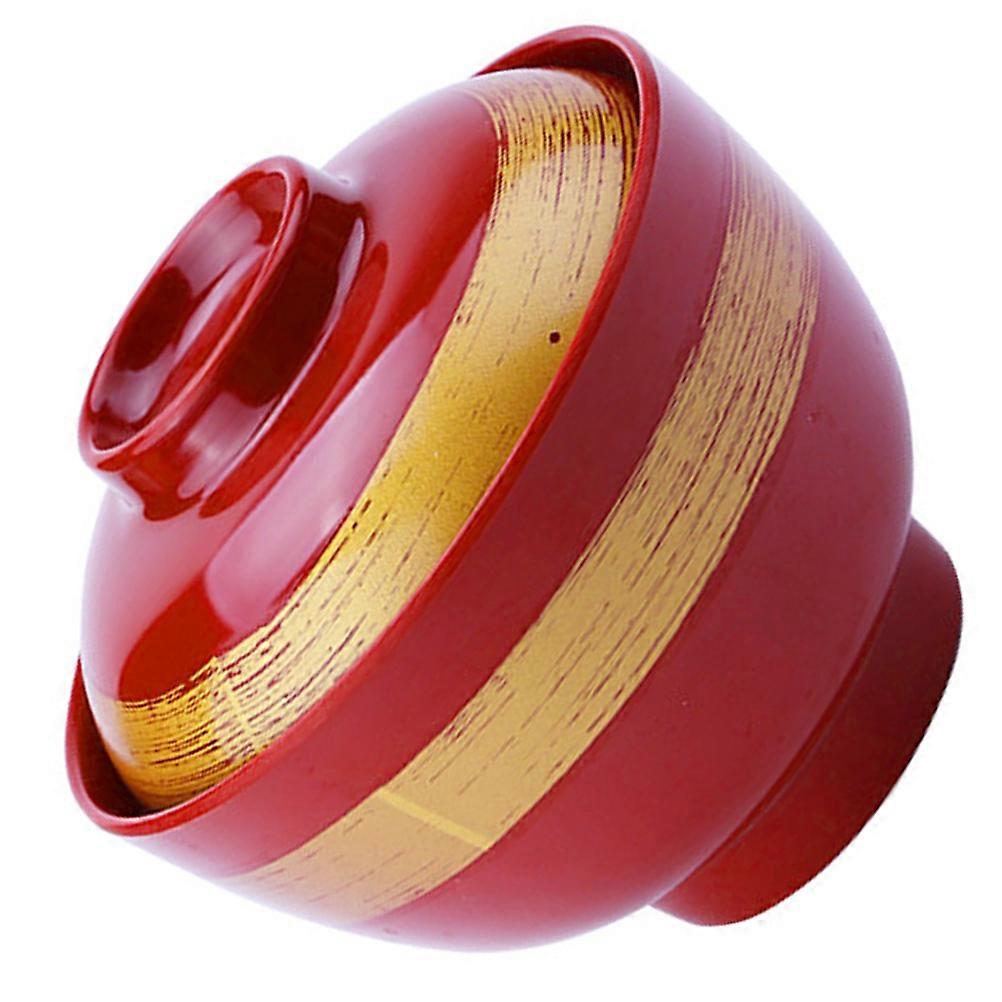 Rectangular Lidded Soup Bowls For Home Use Featuring Heat Retention And Food Storage For Japanese Cuisine 5 Sets