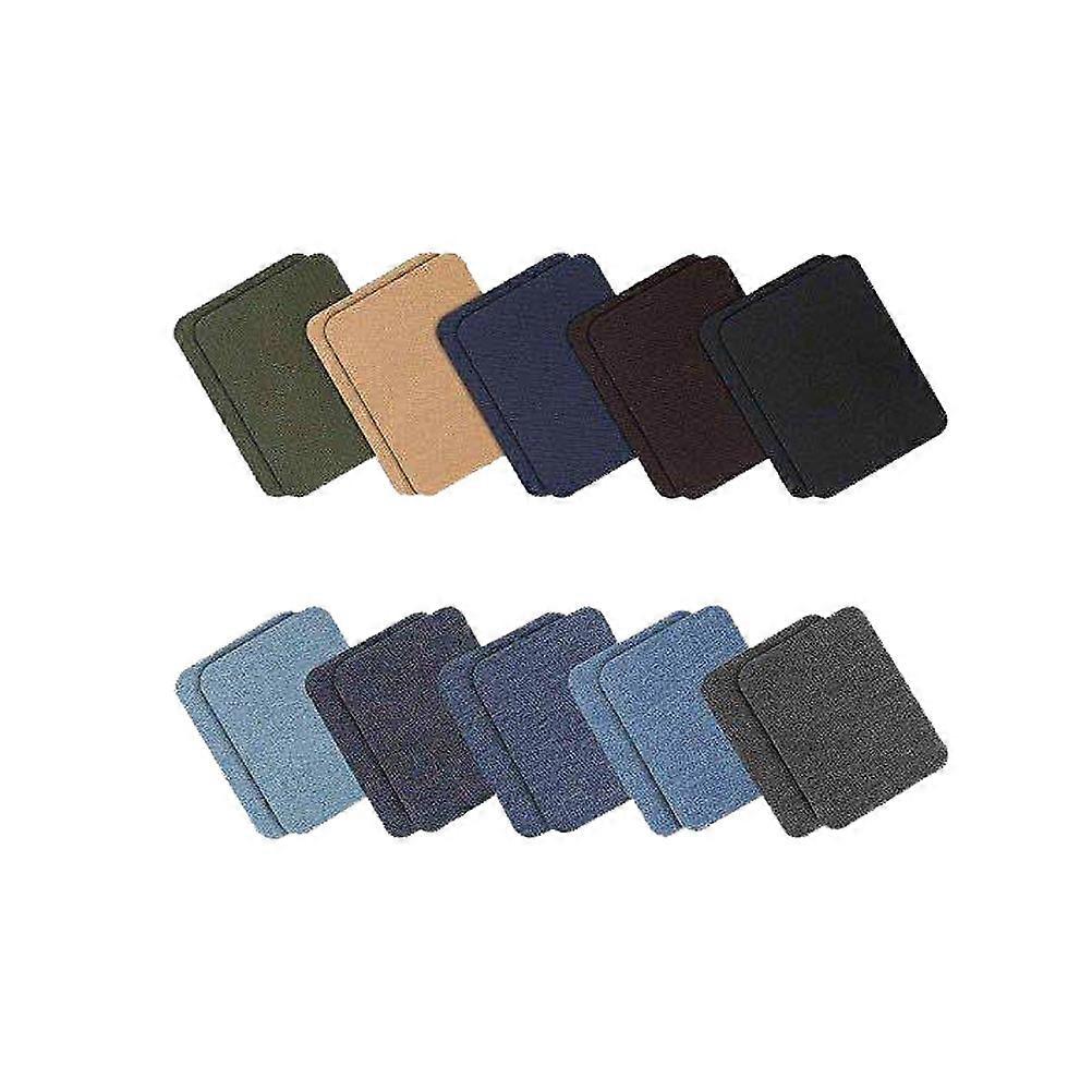 Ironing Applique Cloth Patches for DIY Use 40Pcs Assorted Color Stickers