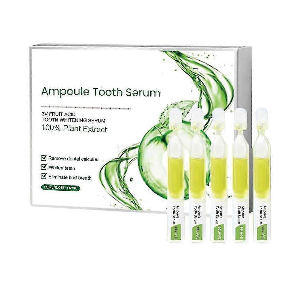 1 box Fruit acid Ampoule Toothpaste Tooth Whitening Serum