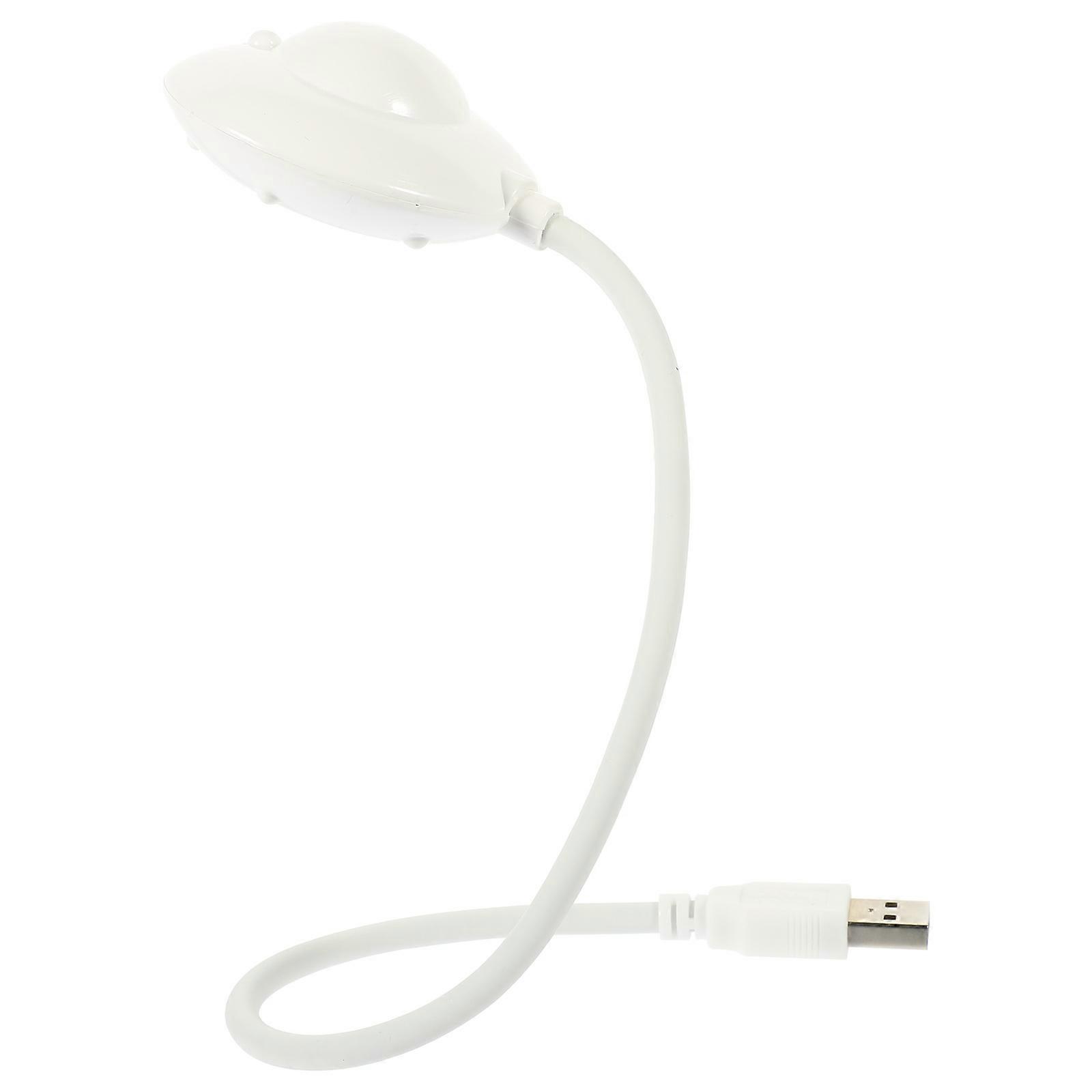 USB Charging Desk Lamp Flying Saucer Shape for Reading 4Pcs Pack