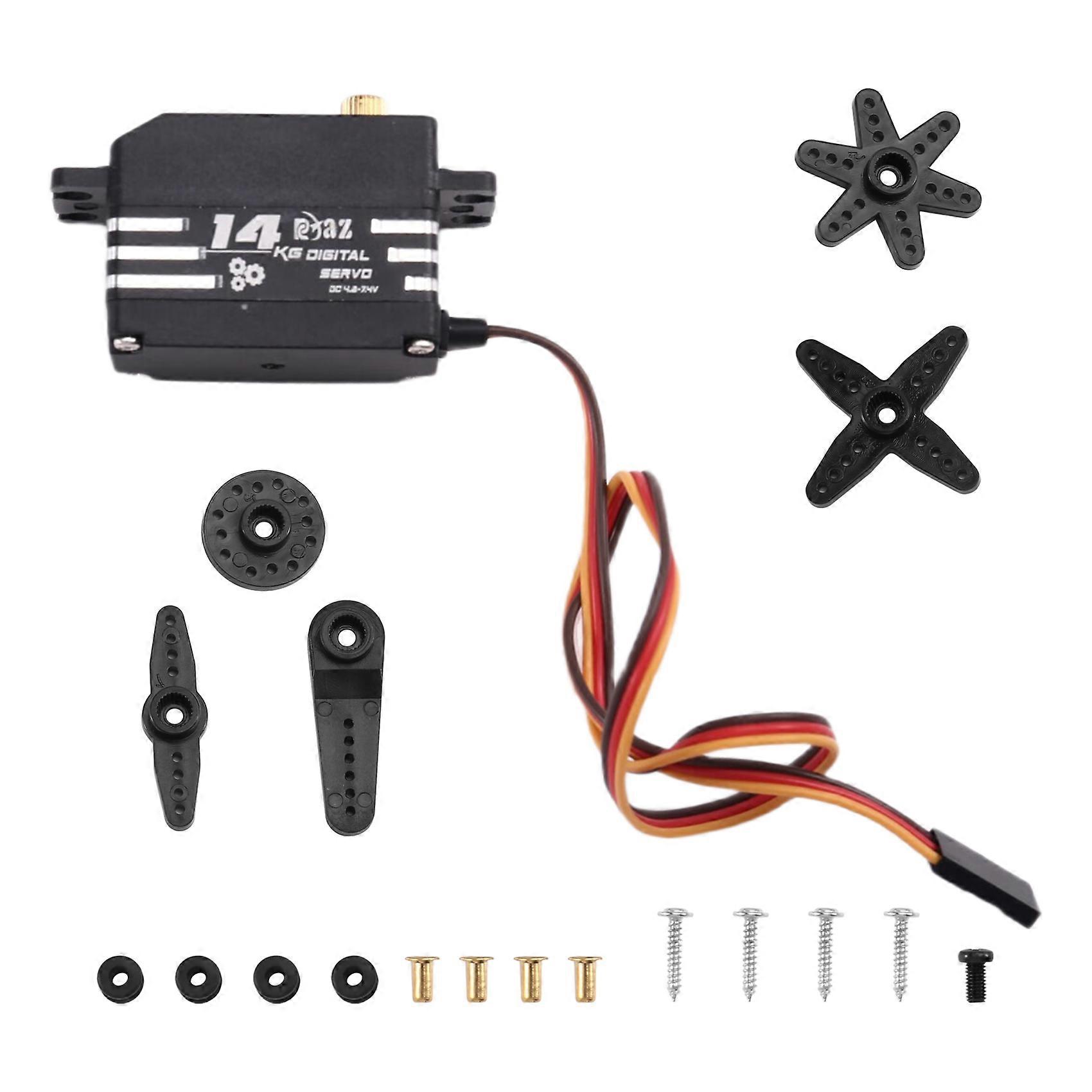  Brushless Servo Aluminum Alloy Case Waterproof 14KG