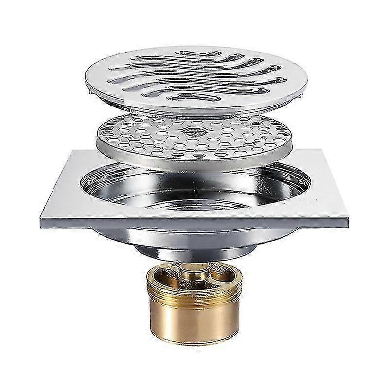Floor drain for bathroom floor drain and floor drain for shower draining floor drain - anti-odor and anti-insect floor drain 1010cm