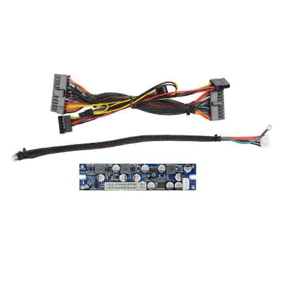 DC 19V PSU 24Pin MINI ITX DC to ATX PC Power Supply for Computer