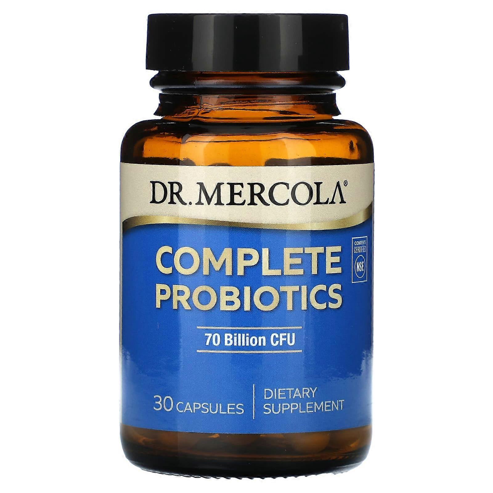 Complete Probiotics, 70 Billion CFU, 30 Capsules