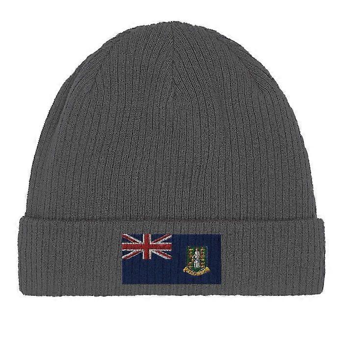British Virgin Islands Flag Cap in Grey