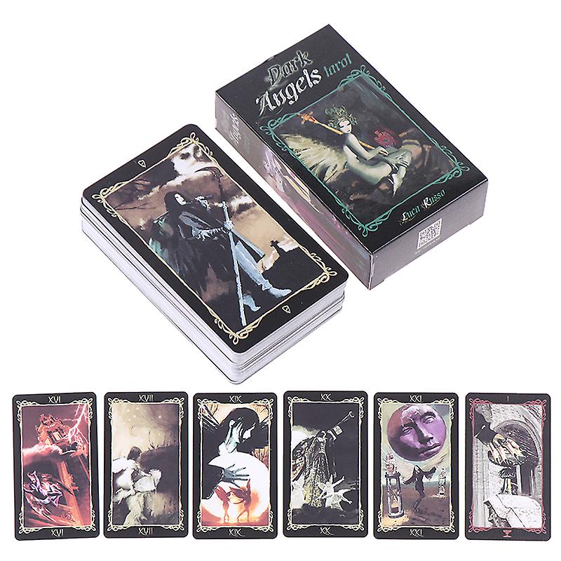 Dark Angels Tarot Cards Oracle Card Prophecy Divination Deck Party Board Game