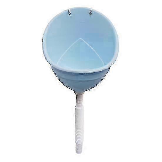 Waterless urine diverter for toilet - Wall-mounted with efficient drain