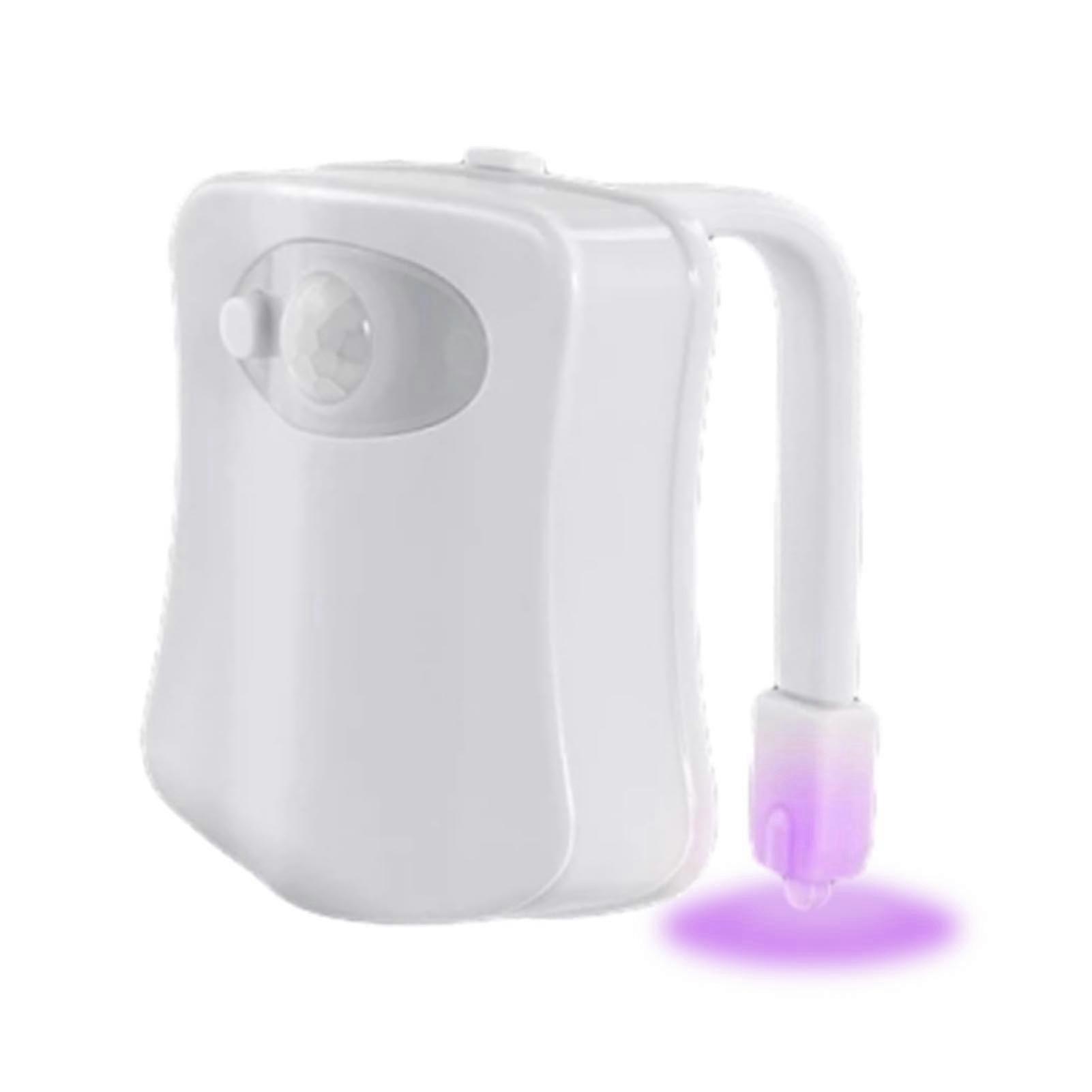 Toilet LED Lights Color Changing Motion Sensor Night Light Toilet Bowl Light 16 Colors Smart Glow