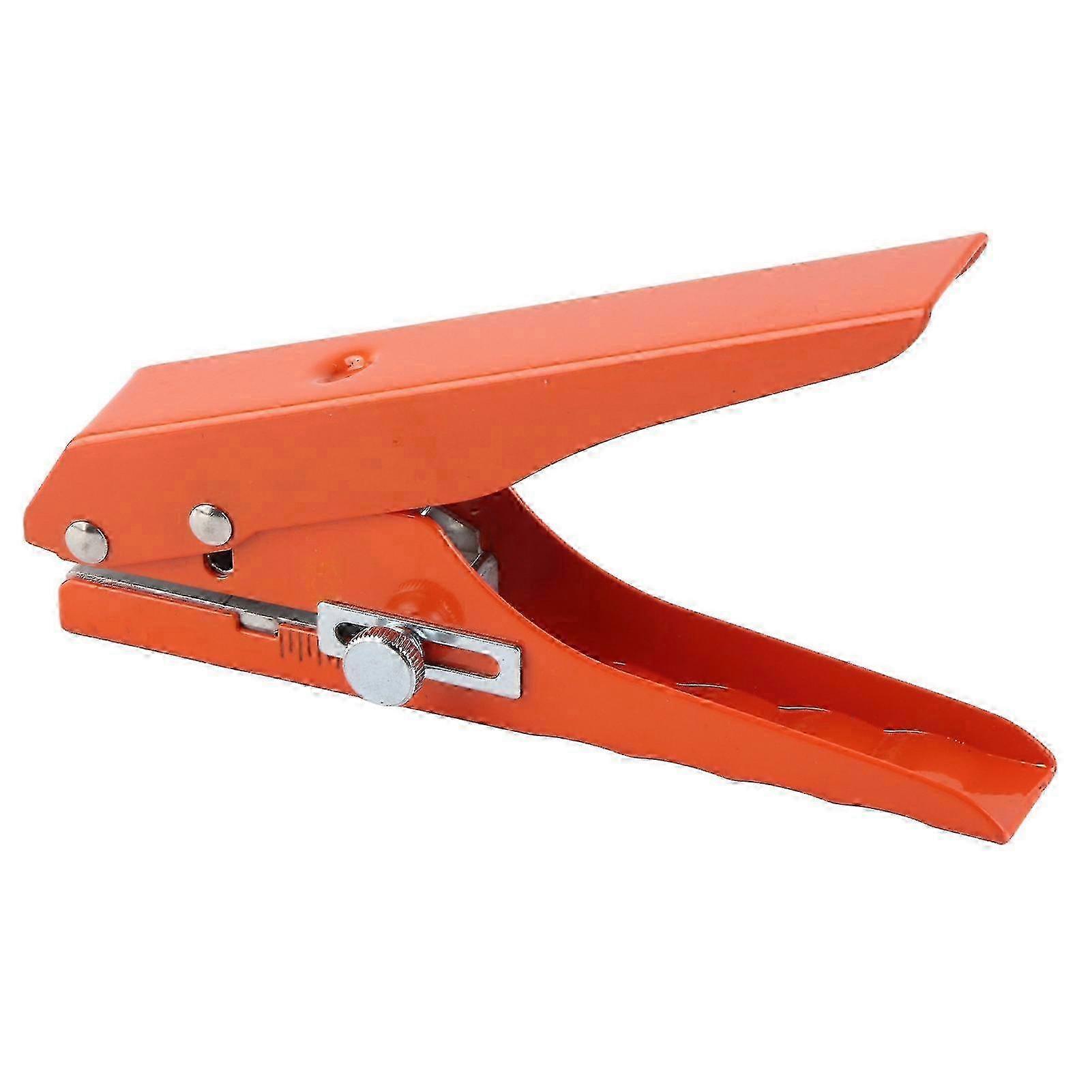 8mm Single Hole Punch Ergonomic Labor Saving Handheld 1 Hole Puncher for Paper Plastic Edge Band