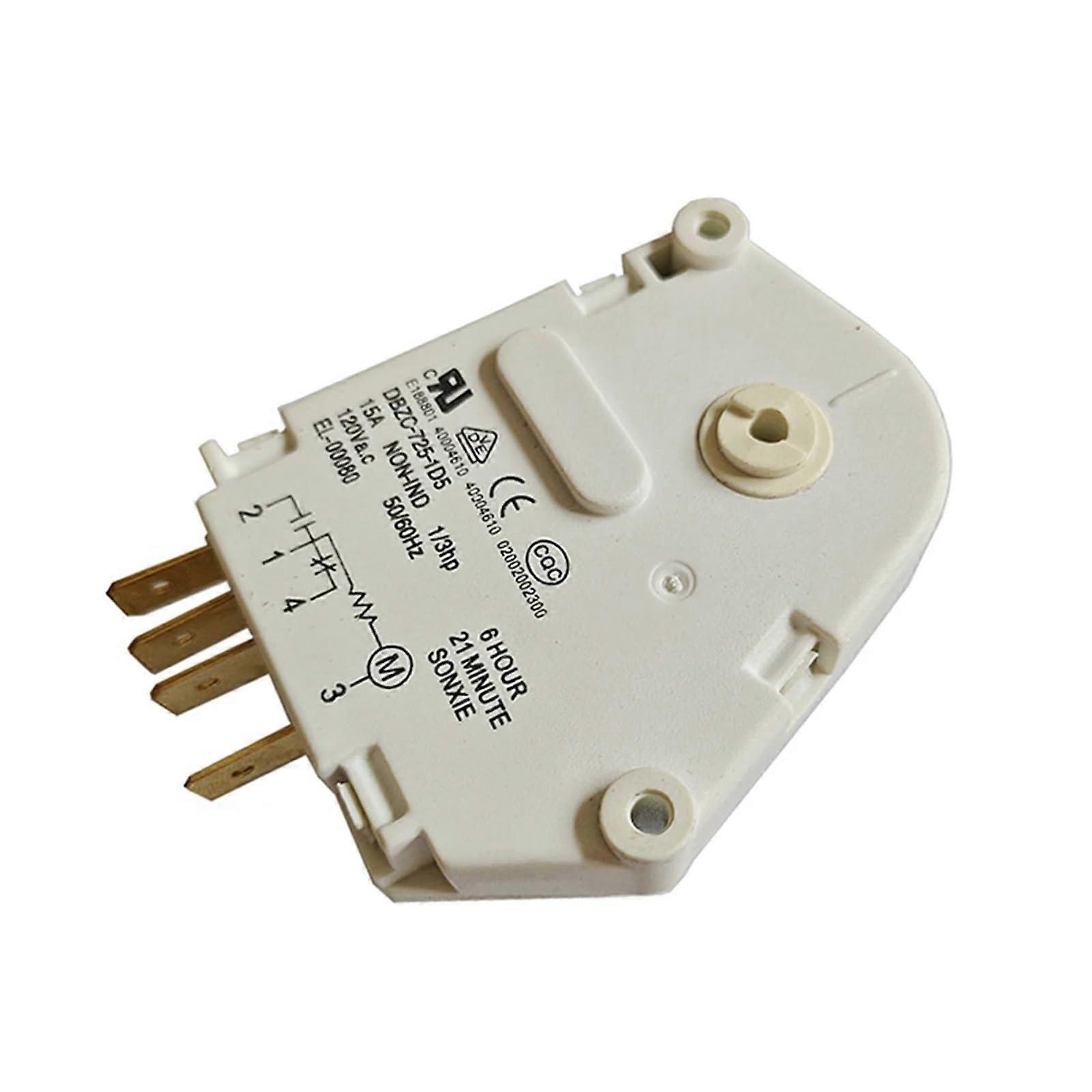 DBZC7251D5 Defrost Timer Controller 110V120V FrostRemoval For Refrigerator Replacement Accessories