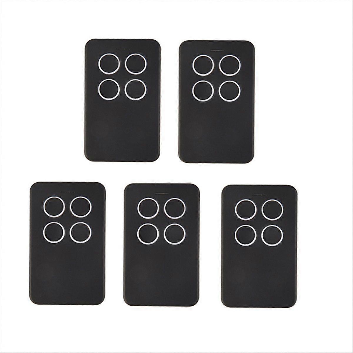 5pcs Universal Multifrequency Garage Remote Gate Remote Control 280-868MHZ for All Fixed Code and P