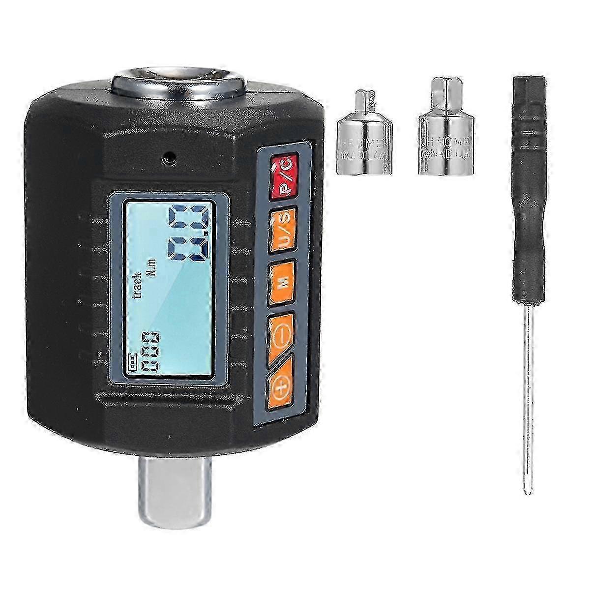 Digital Display Torque Meter Wrench Tester Drive For 3/8 Inch 1/4 Inch High Accuracy Torque Units For Car Repairs 340nm
