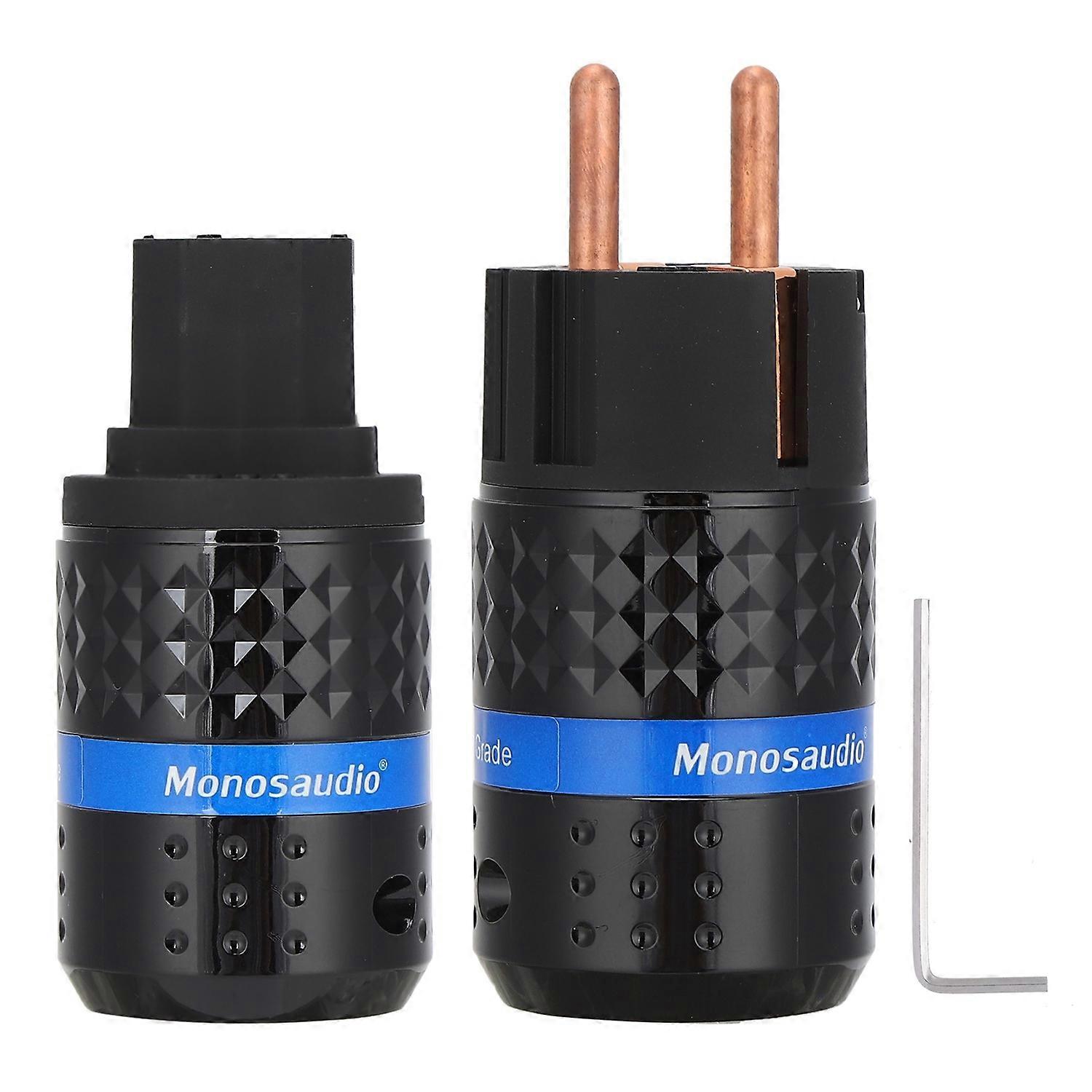 Monosaudio IEC Connector Professional Pure Copper AC Power Cord Connector