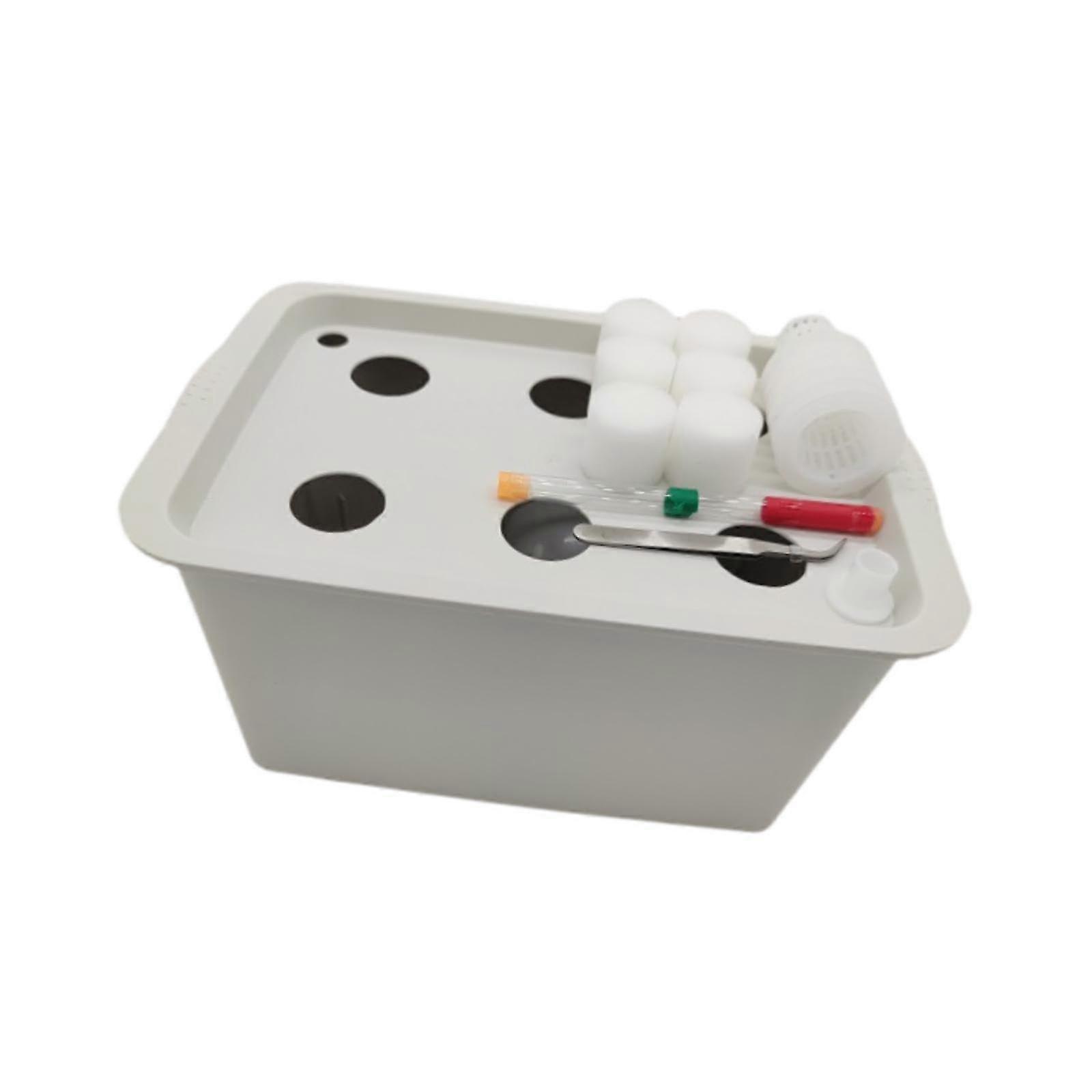 System Growing Box inomhusodlingssystem för jordfri odling, hydroponiskt trädgårdspaket för inomhusbruk, kompakt storlek