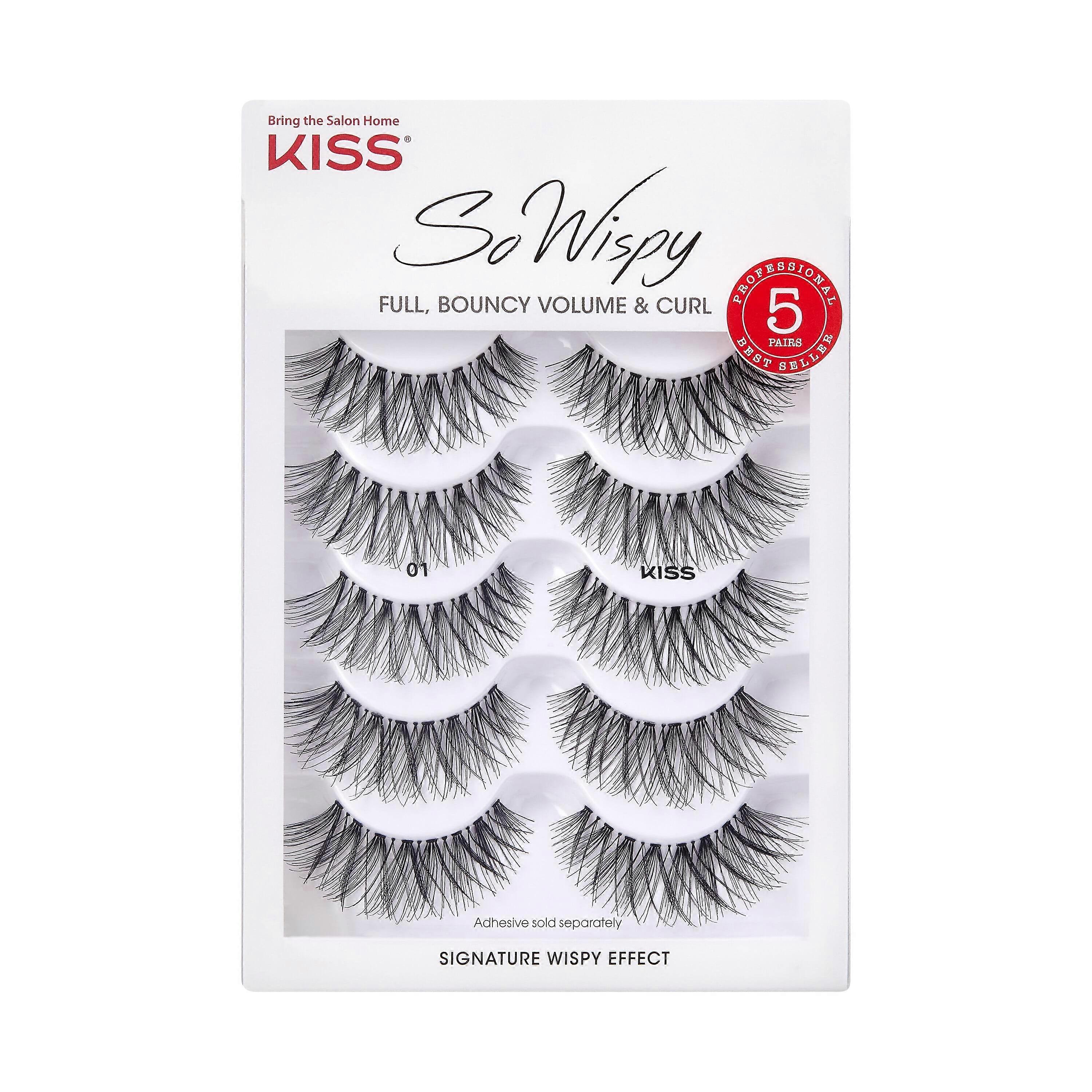 Kiss Ever Ez Lashes 01 Multipack, 1 Ea