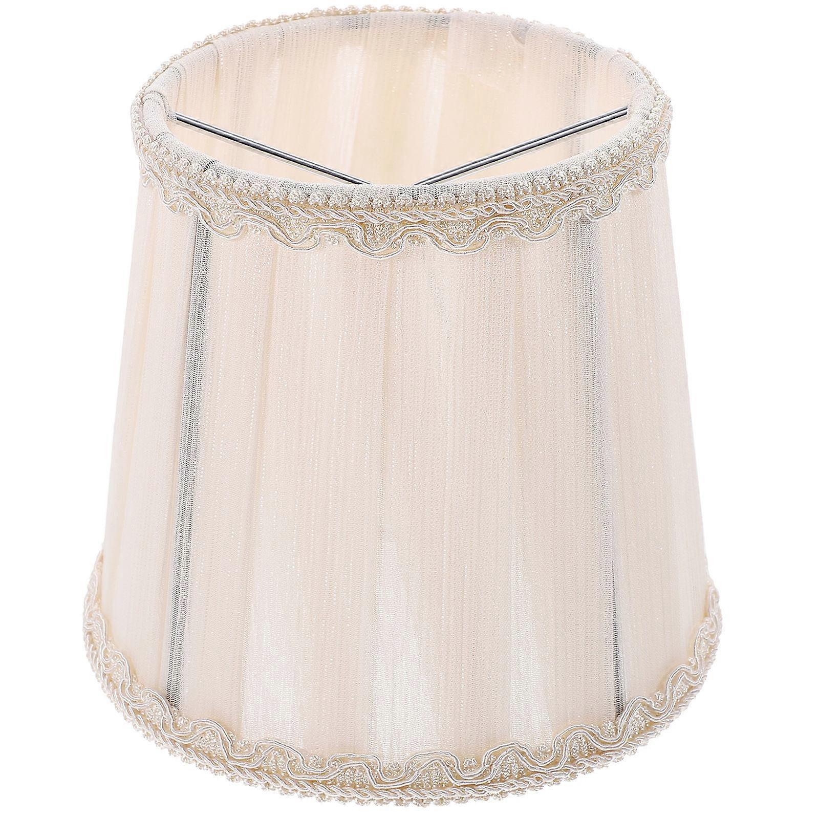 Cloth Lampshade E14 Lampshade Replacement for Table Lamps Soft Light