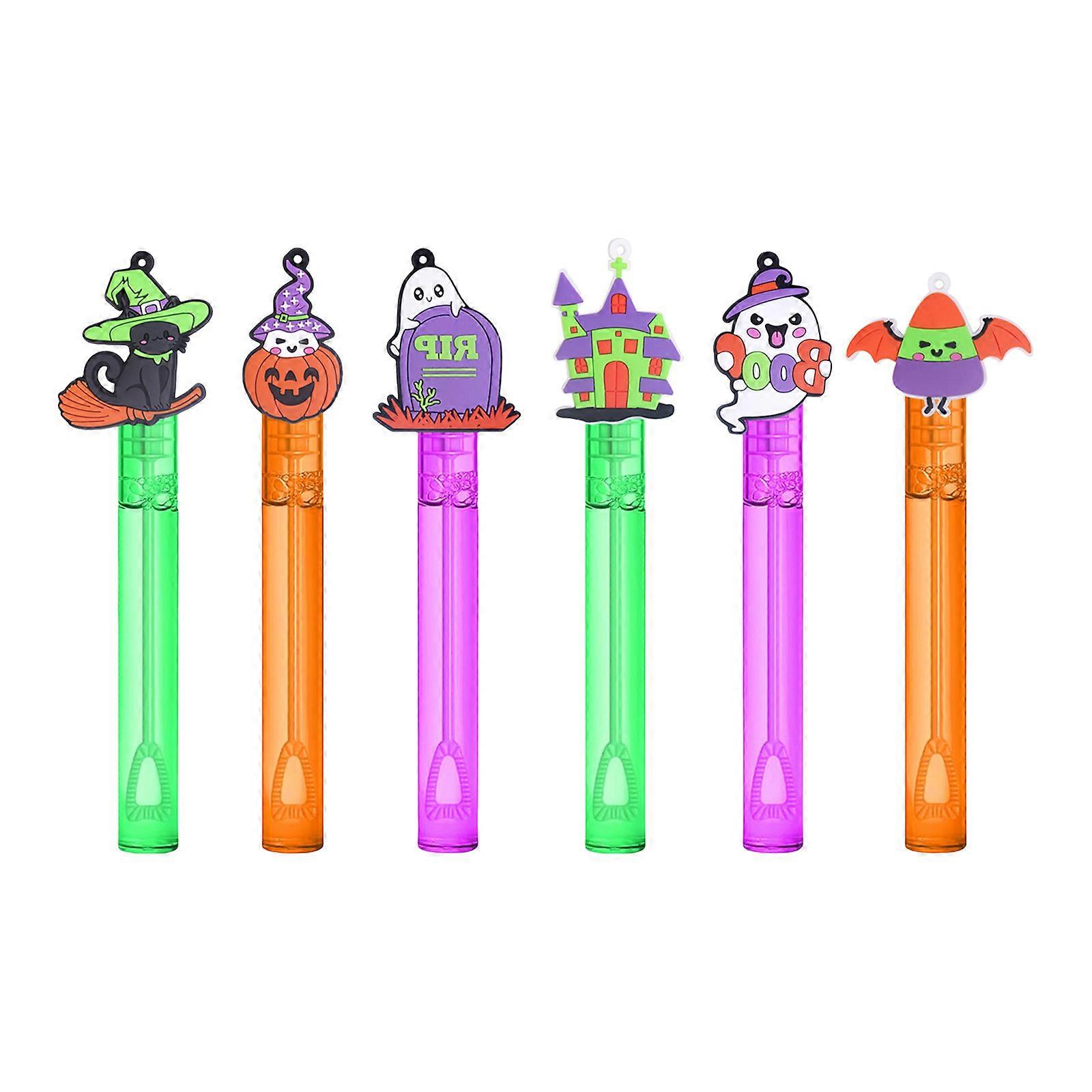 Children Bubble Toy Halloween Pumpkin Bat Shapes For Extended Enjoyment During Parties And Gatherings Multicolor