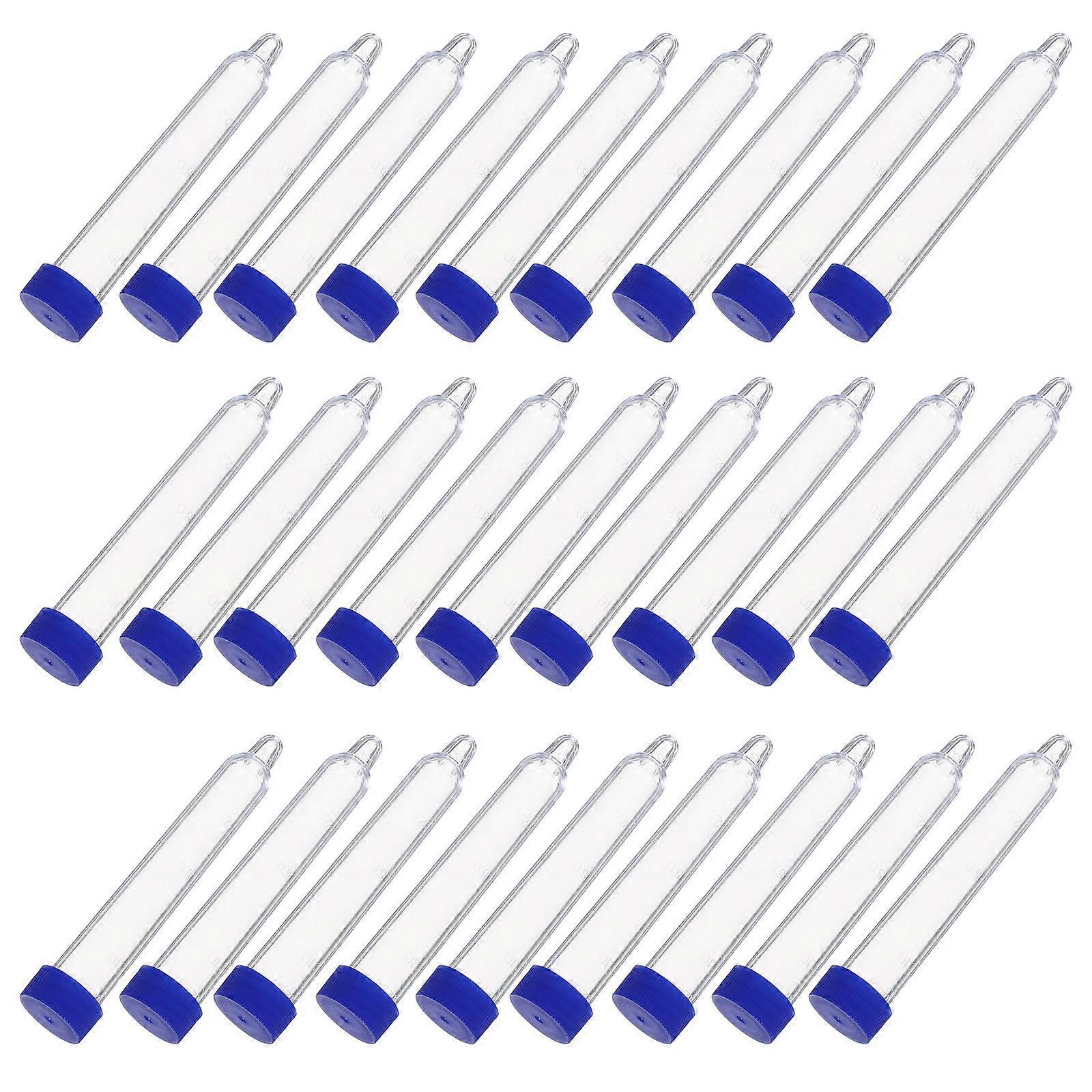 Plastic Sediment Test Tubes Test Tubes with Screw Caps 200Pcs for Urine Testing