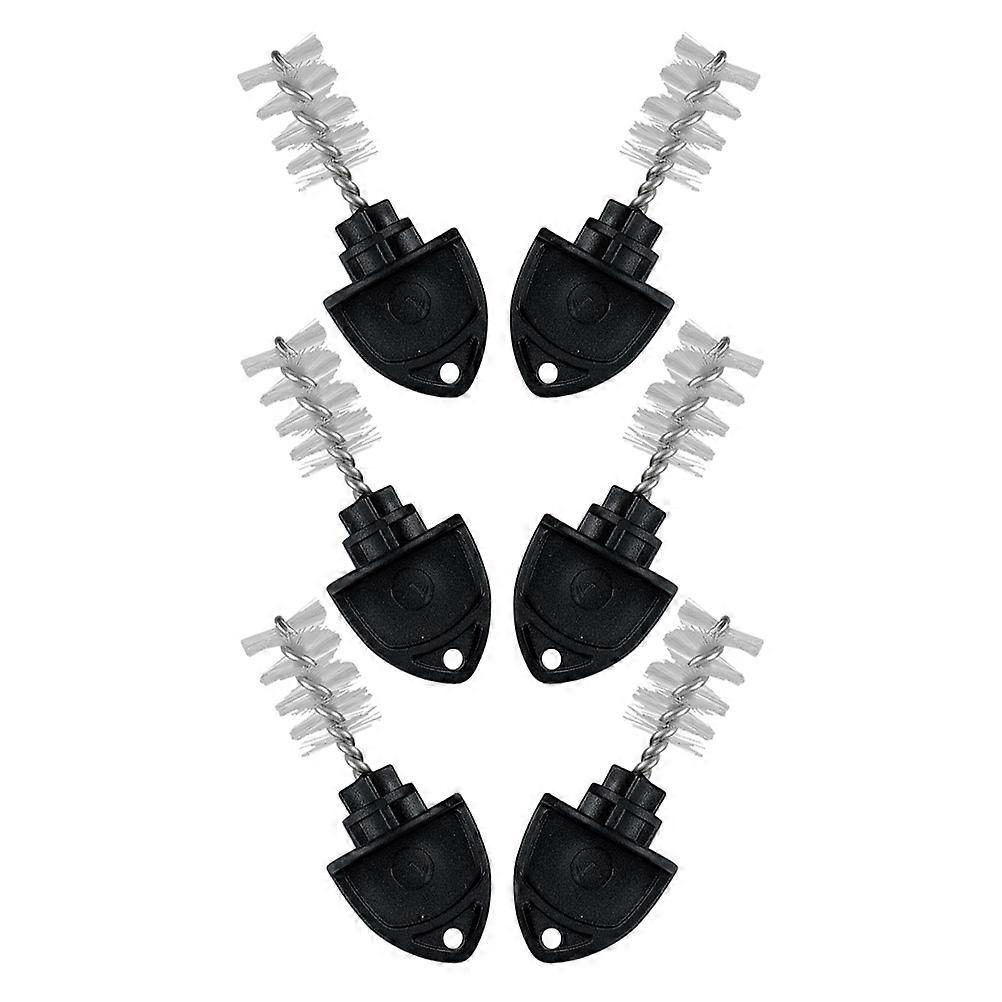Black Beer Faucet Brush for Cleaning Use with 6Pcs Practical Tools