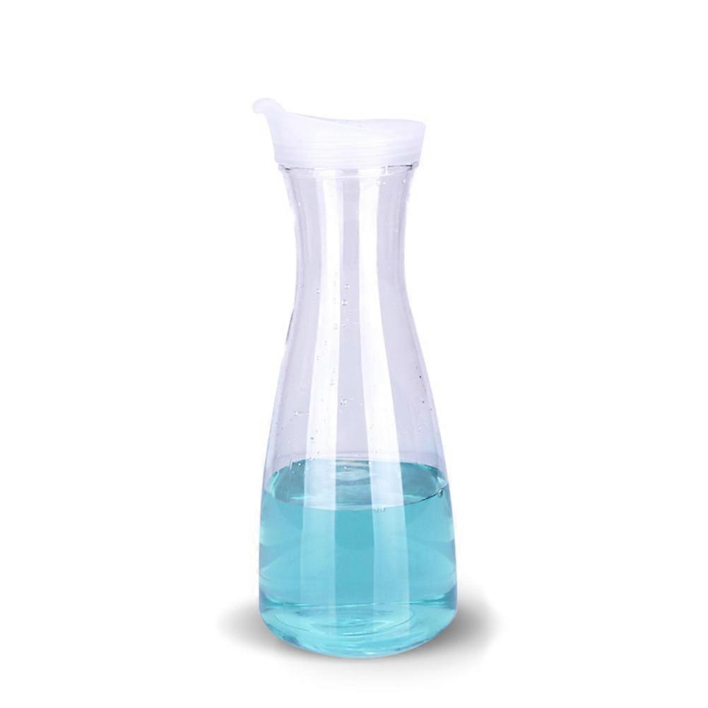 Glass Pitcher Tea Water Kettle Jug Cold Bottle White
