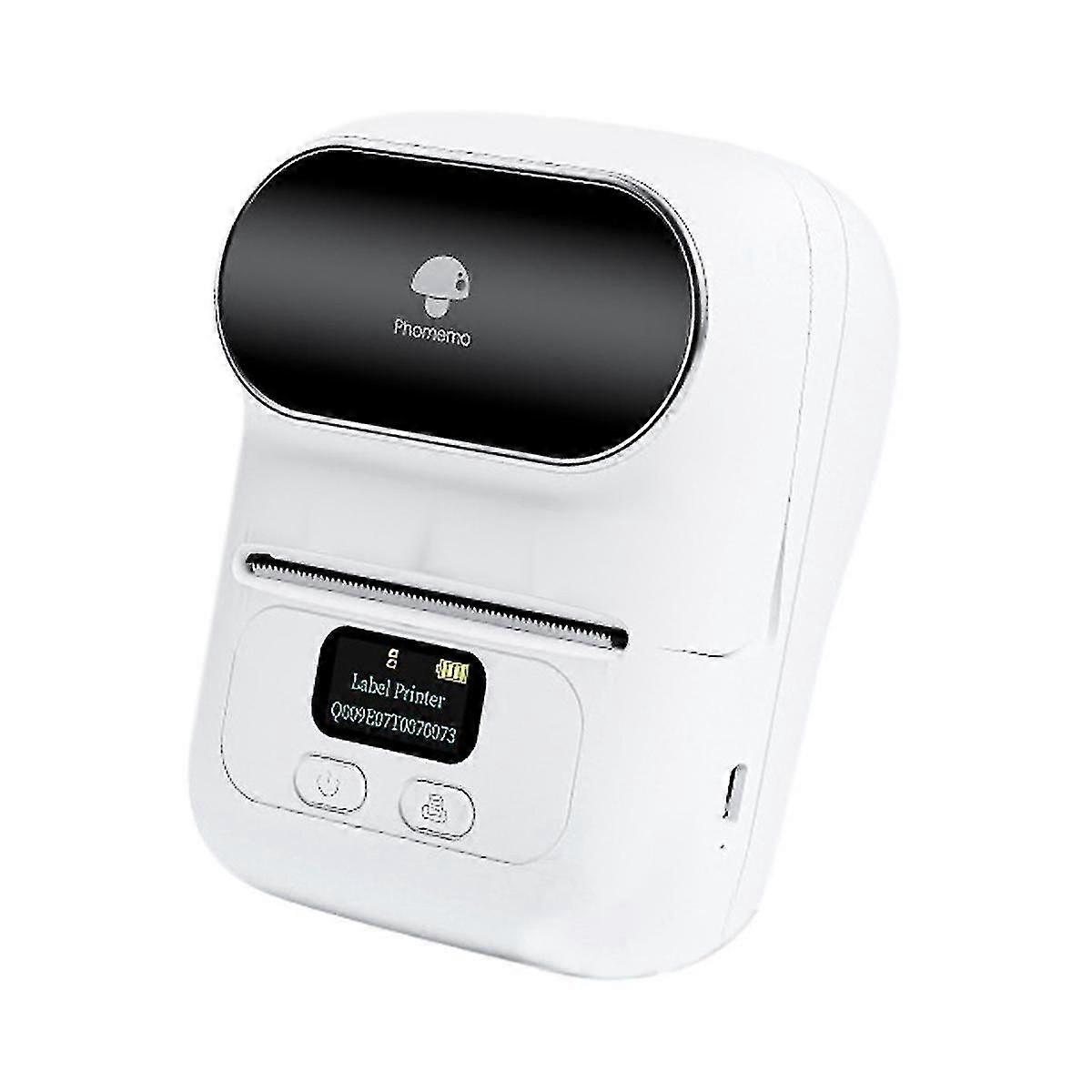 M110 Thermal Printer Wireless Portable Inkless Bt Label Printer Using Self-adhesive Label Paper-wh