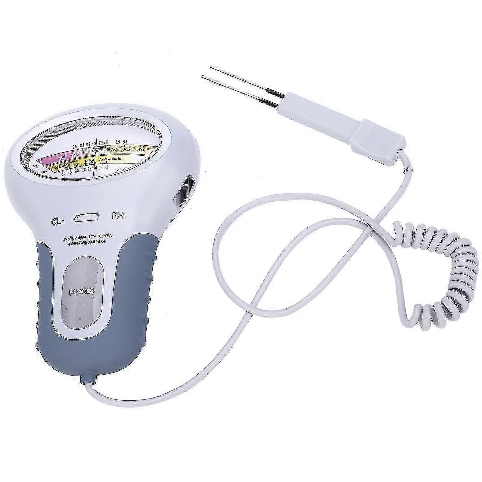 Chlorine pH meter, 2 from 2 pH meter chlorine level meter CL2 test device Problelu