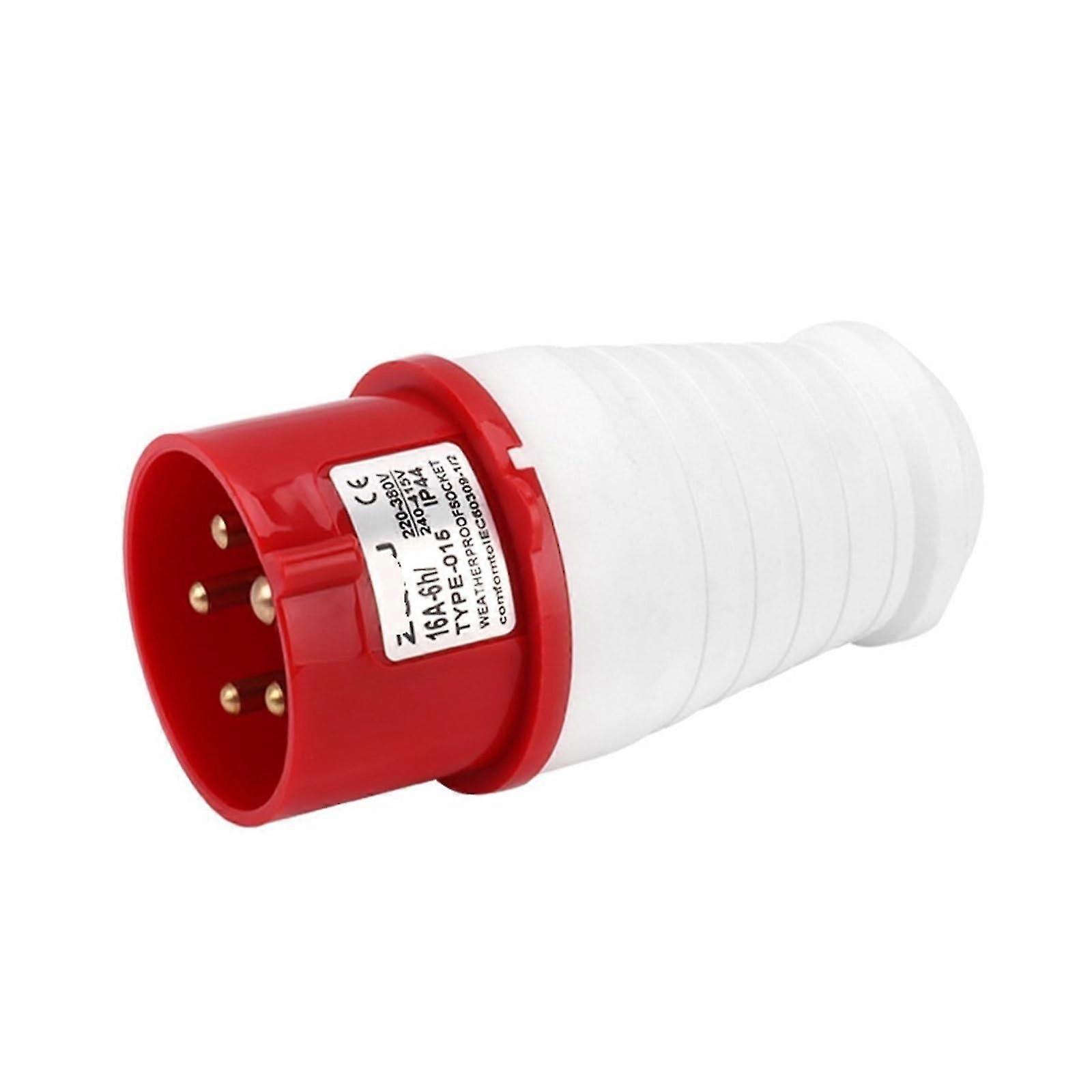 ZQ015 Industrial Plug FiveCore 16A IP44 Waterproof Aviation Plug Solid